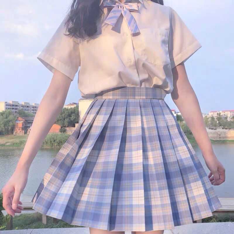 新款原创初夏jk制服裙子正版班服校服套装学院风女夏款甜美学生装