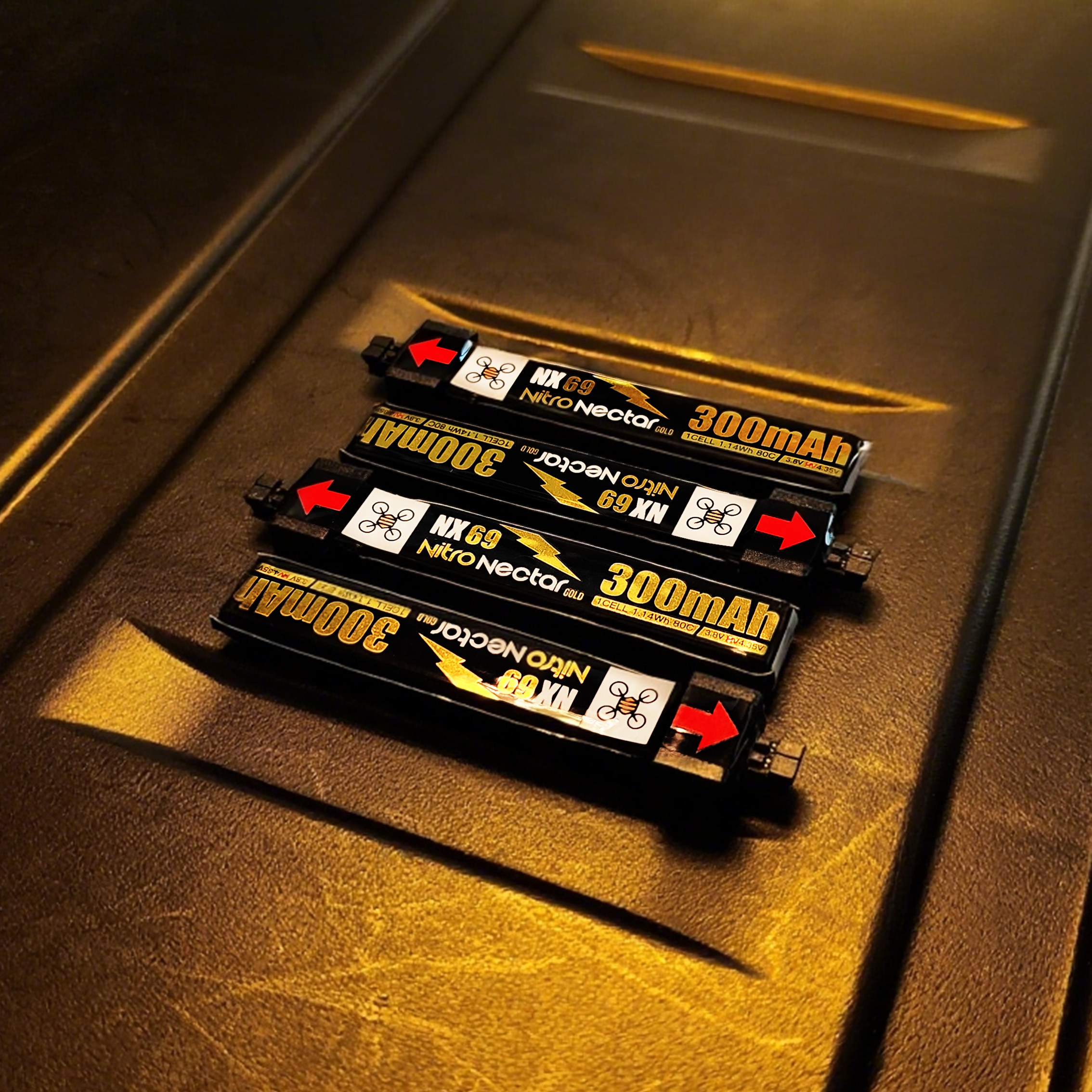 NewBeeDrone NX69 1s 300/500mAh 80C 蜂鸟电池 穿越机 FPV配件,淘宝优惠券,粉丝福利购,淘宝优惠卷