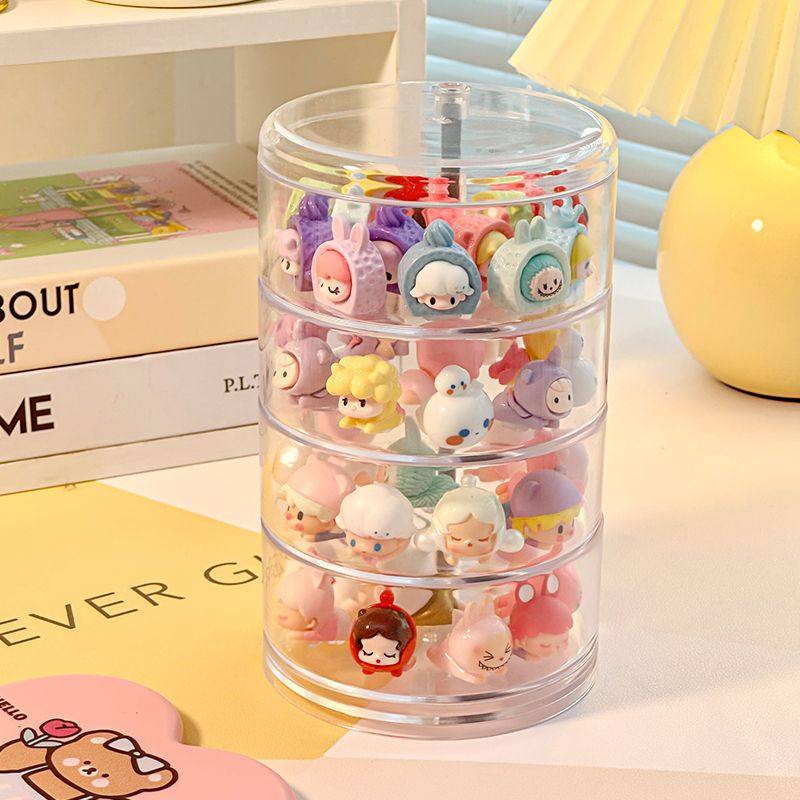 泡泡萌粒盲盒萌粒展示盒叠叠乐公仔手办小摆件云朵罐盲盒收纳盒,淘宝优惠券,粉丝福利购,淘宝优惠卷