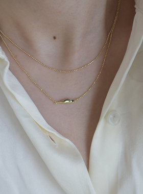 SOFTROOM细闪波光双层项链