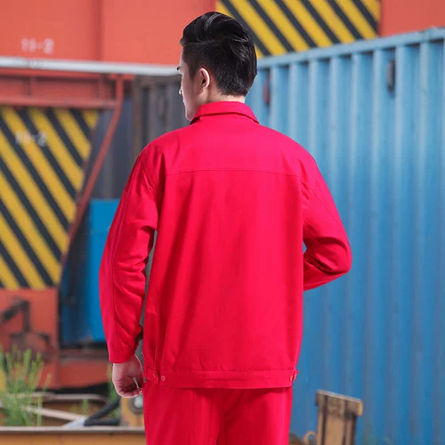 Осенний хлопковый антистатический лонгслив, чай улун Да Хун Пао, униформа медсестры, комбинезон, делается под заказ