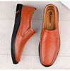 Cowhide beanie slip-on slip-on shoes