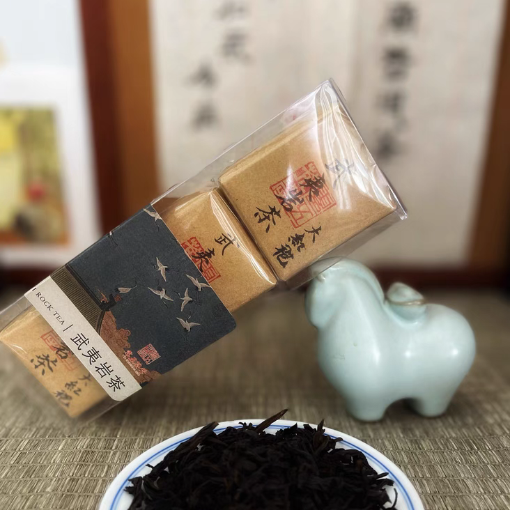 武夷山大红袍岩茶乌龙茶兰花香品种茶特级正宗茶叶10g试饮包 - 图2