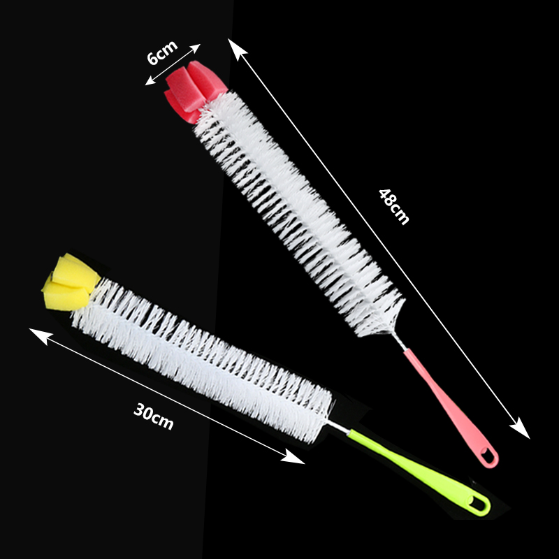纯净水桶刷子多方位洗桶刷长柄刷桶装水桶刷子厨房多用刷清洁毛刷 - 图3