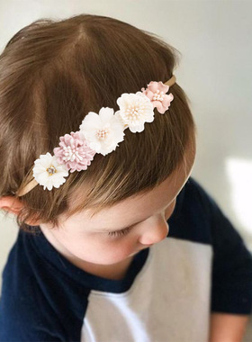 Baby Girl Headband Cute Baby Elastic Hair Band Newborn  Head