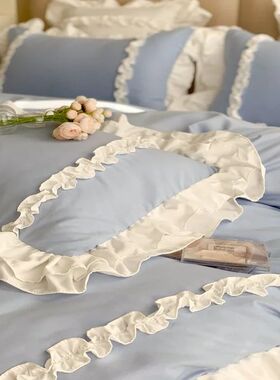 Elegant Lace Bedding Sets Luxury Bed Linen Princess Washed C