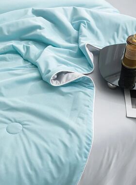 Air Condition Comforter for SummerPure Color, Ice Silk Cooli