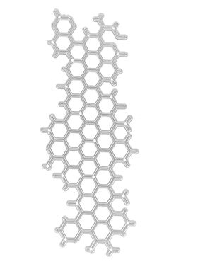 Honeycomb Metal Cutting Dies Stencils Scrapbooking Decorativ