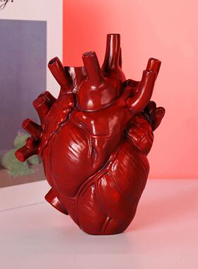 Creative Heart-Shaped Heart Vase Vases For Flowers Sculpture