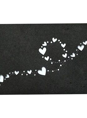 Heart Lace Edge Frame Metal Cutting Dies Stencils For DIY Sc