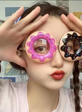 网红沙雕搞怪生日眼镜墨镜男女潮