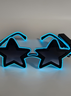 LED发光眼镜酒吧派对蹦迪墨镜