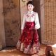 Children's horse-faced skirt, ancient style suit, Tang suit, 2025 new style, little girl, Chinese style Hanfu, middle and older children's spring and autumn style