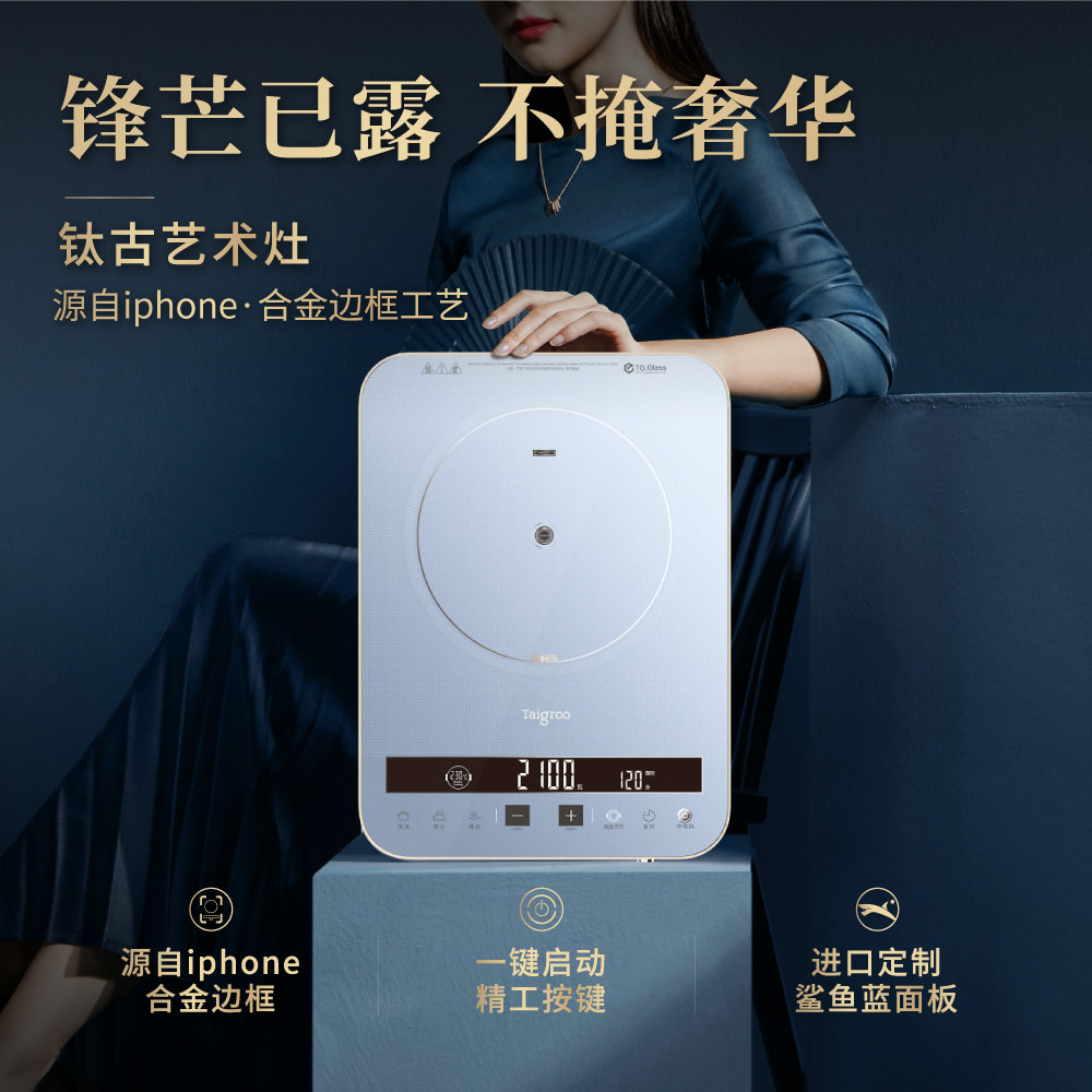 钛古进口面板火锅家用正品电磁炉 taigroo电磁炉/陶炉
