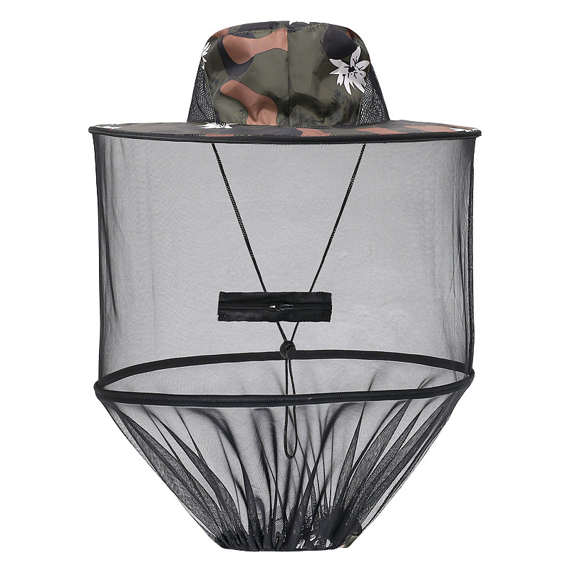 户外防蚊帽子男士钓鱼帽遮脸防晒透气网纱面罩夜钓防虫养蜂防蜂帽,淘宝优惠券,粉丝福利购,淘宝优惠卷