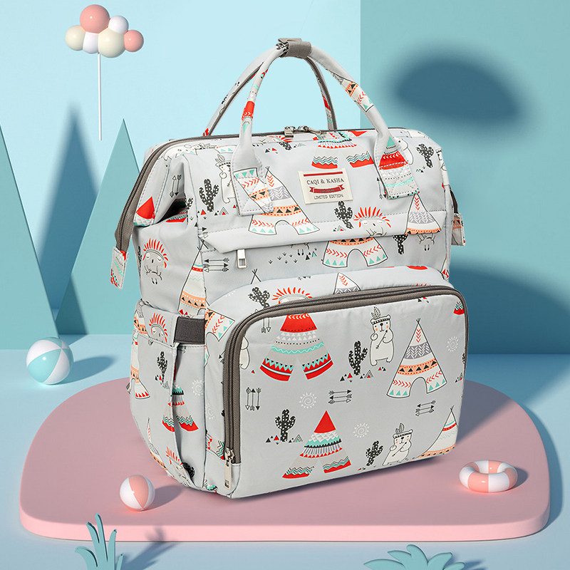 亲子妈咪包2021年新款外出双肩包 瓦恋妈咪包/袋