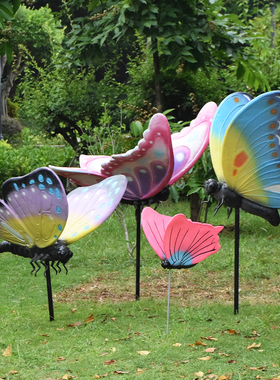 大型蝴蝶公园户外玻璃钢仿真动物