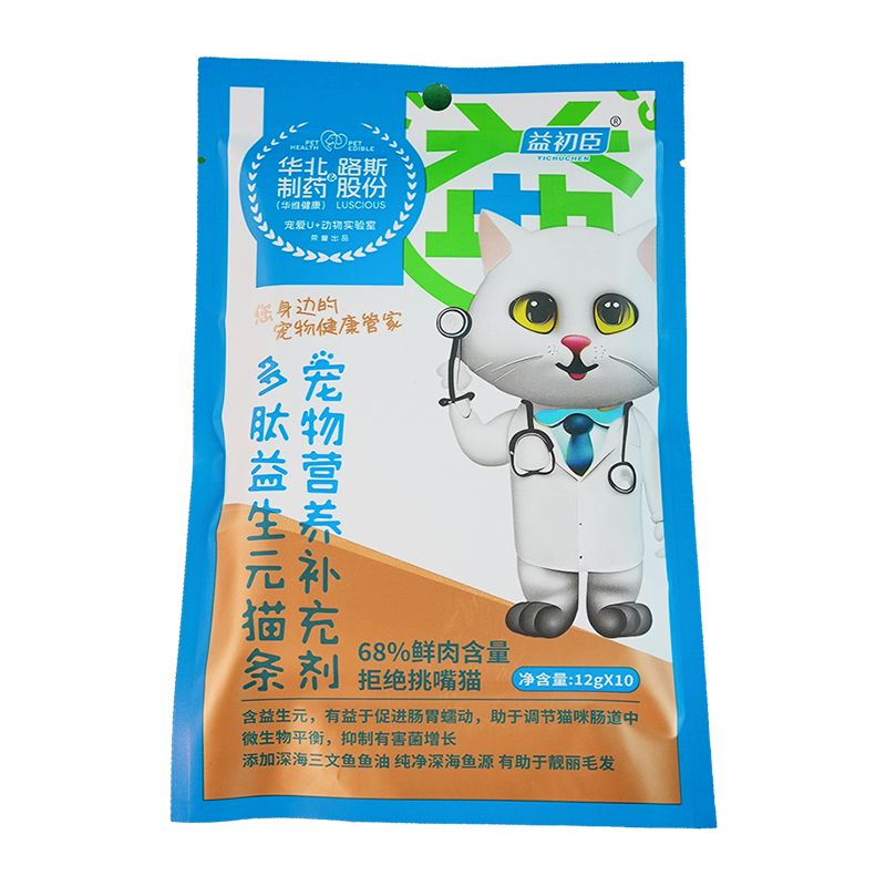 华药益初臣 猫条多肽益生菌宠物营养补充剂新鲜天然吸收猫咪零食 - 图3