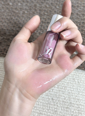 清冷破碎冰透感~hyntoor黑兔镜面唇釉沙丘ai03灰紫色橄榄皮唇蜜
