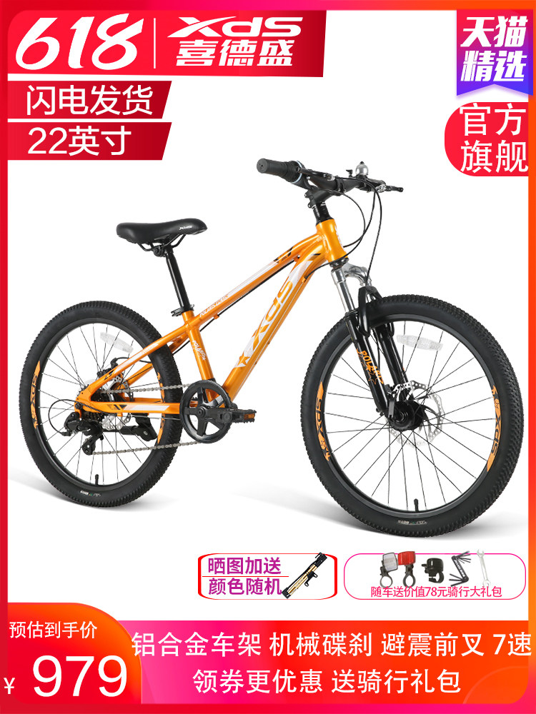 喜德盛北极星儿童青少年变速单车 xds喜德盛童车自行车