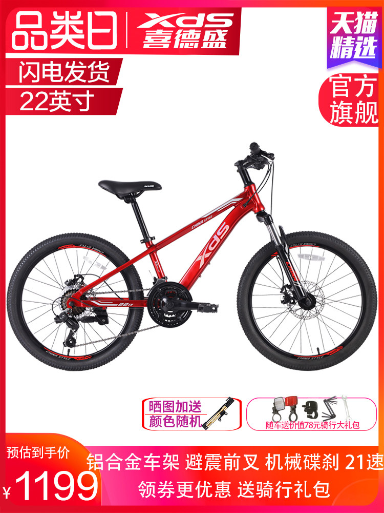 喜德盛2023款中国风24寸儿童自行车 xds喜德盛童车自行车