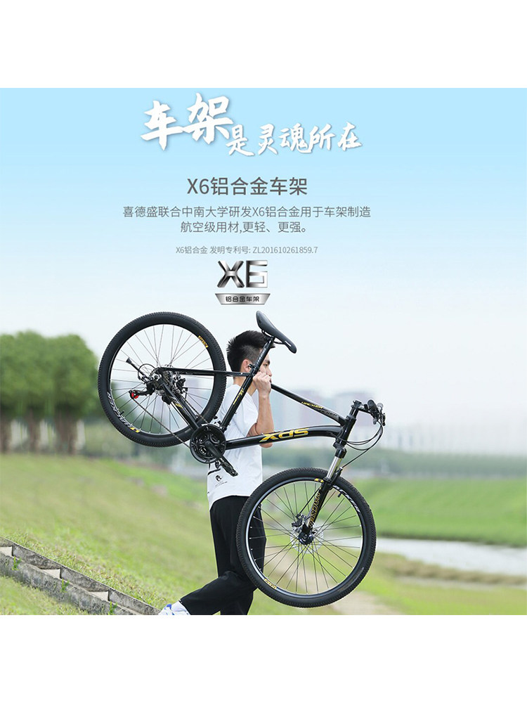 喜德盛黑客380青少年山地自行车 xds喜德盛童车自行车