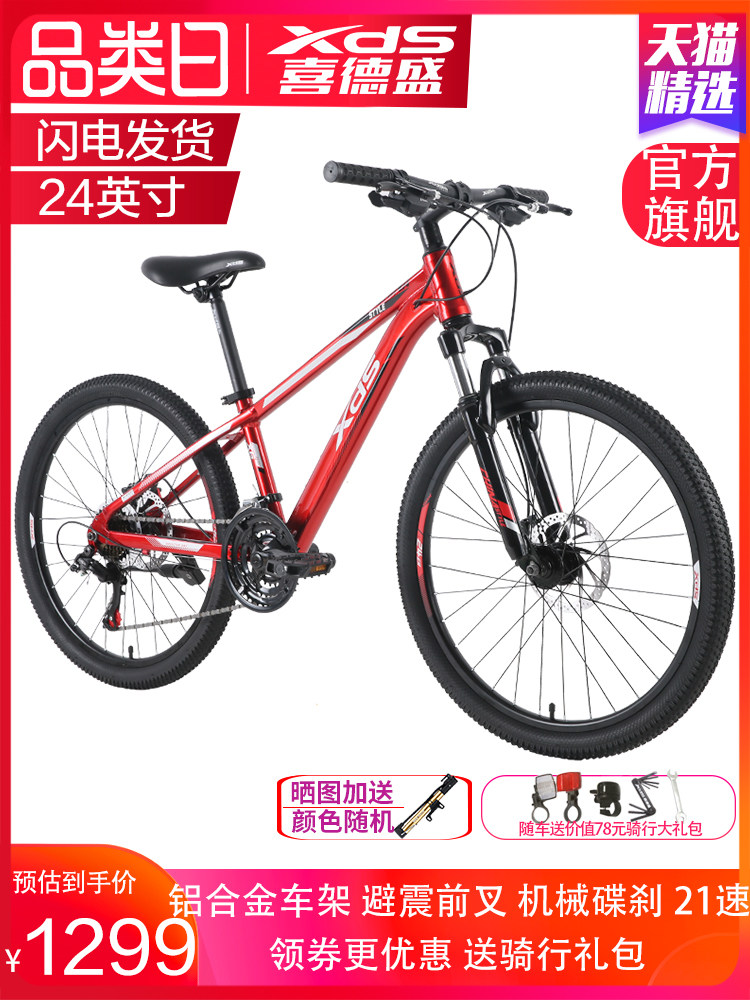 喜德盛2023款中国风24寸儿童自行车 xds喜德盛童车自行车