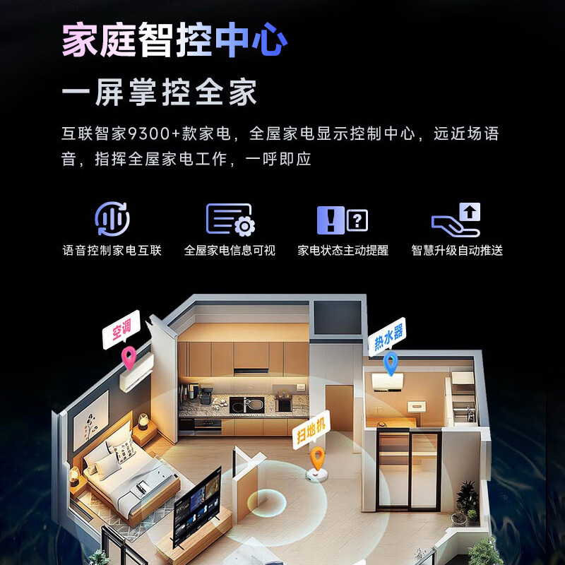 国家补贴海尔65/85英寸高清语音液晶电视机家用智能平板彩电S60c - 图2