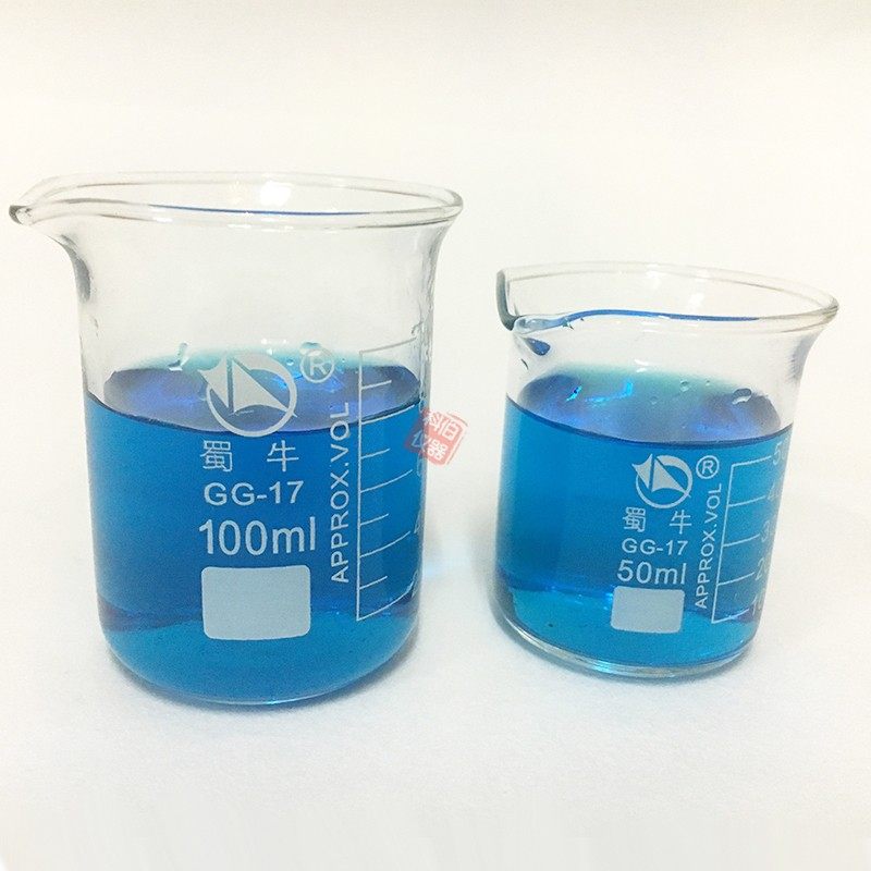 蜀牛玻璃高硼硅耐高温不腐蚀带刻度 量杯低型烧杯 包邮 实验 化验,淘宝优惠券,粉丝福利购,淘宝优惠卷