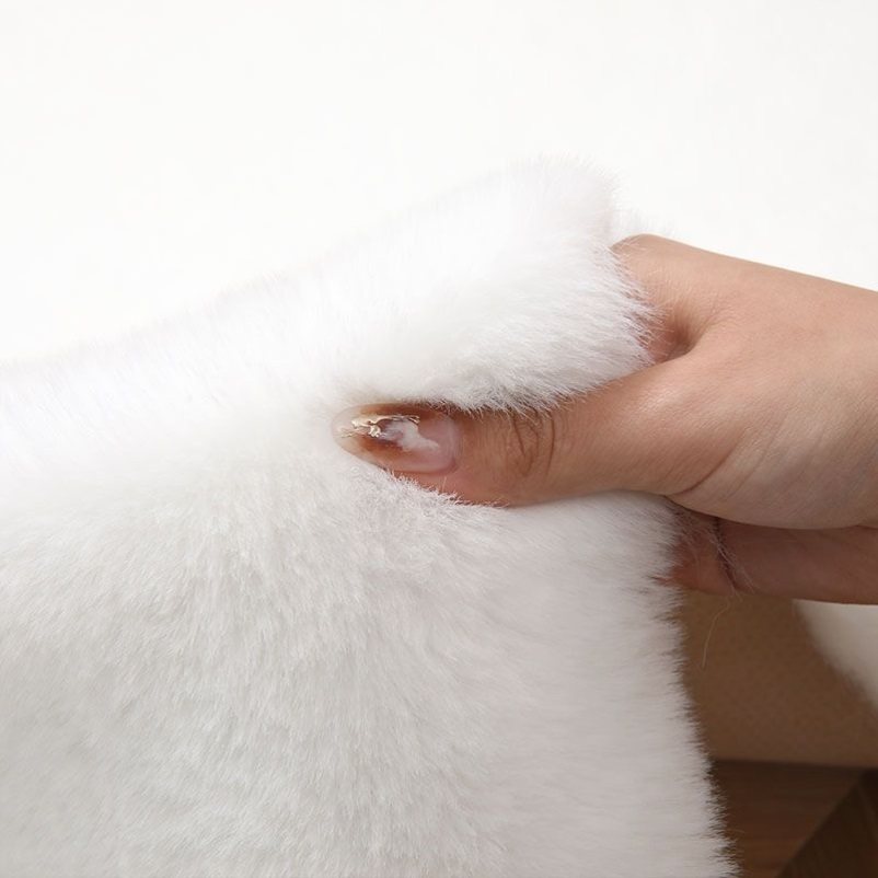 奶油风兔毛绒地毯卧室ins床边地毯衣帽间客厅飘窗沙发毯地垫橱窗,淘宝优惠券,粉丝福利购,淘宝优惠卷