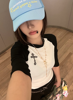 CIYAVENI轻奢十字架长链简约