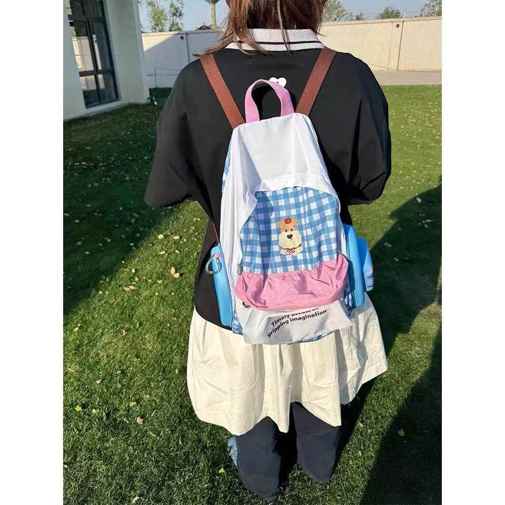 Tagi哈哈爆米花可折叠背包大容量收缩包抽绳收纳旅行购物袋单肩包,淘宝优惠券,粉丝福利购,淘宝优惠卷