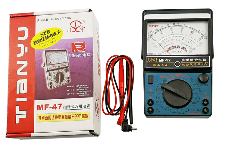 天宇指针式万用表MF47/MF47D全保护电路mf47型高精度标准型机械-图3