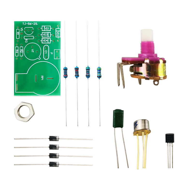 BT33型调光套件单结晶体管可控硅调光台灯DIY制作散件TJ-56-29 - 图1