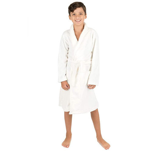 浴巾睡衣儿童浴袍法兰绒连帽系带睡袍洗澡浴衣Children bathrobes - 图3