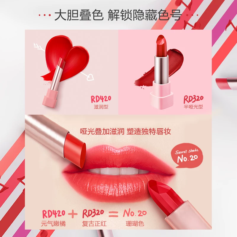 Matte lipstick, trial pack