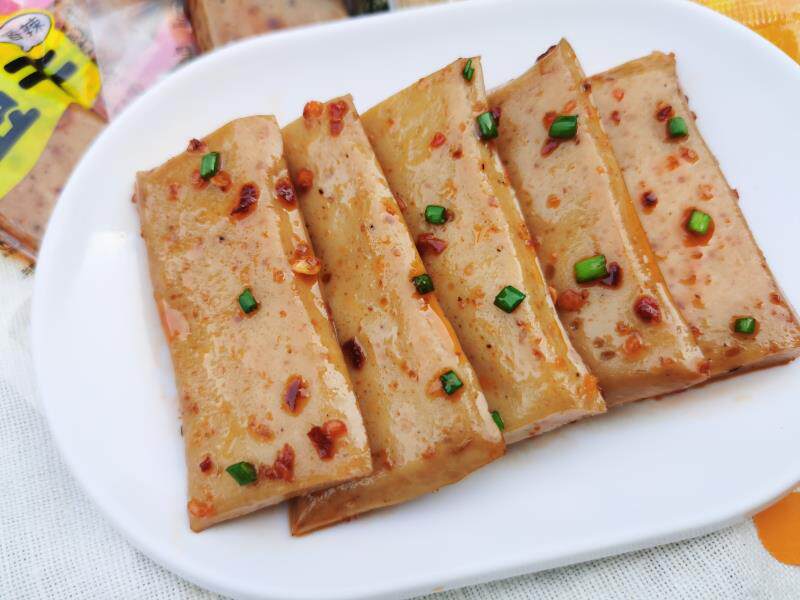 q弹手磨豆干休闲小零食麻辣豆腐干 妙妙笑豆腐干