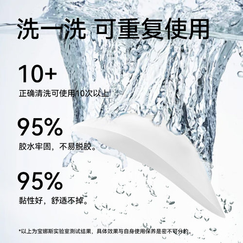 男士新款垫肩神器直角肩加大加厚无痕男女同款硅胶肩垫肩膀垫肩贴 - 图3