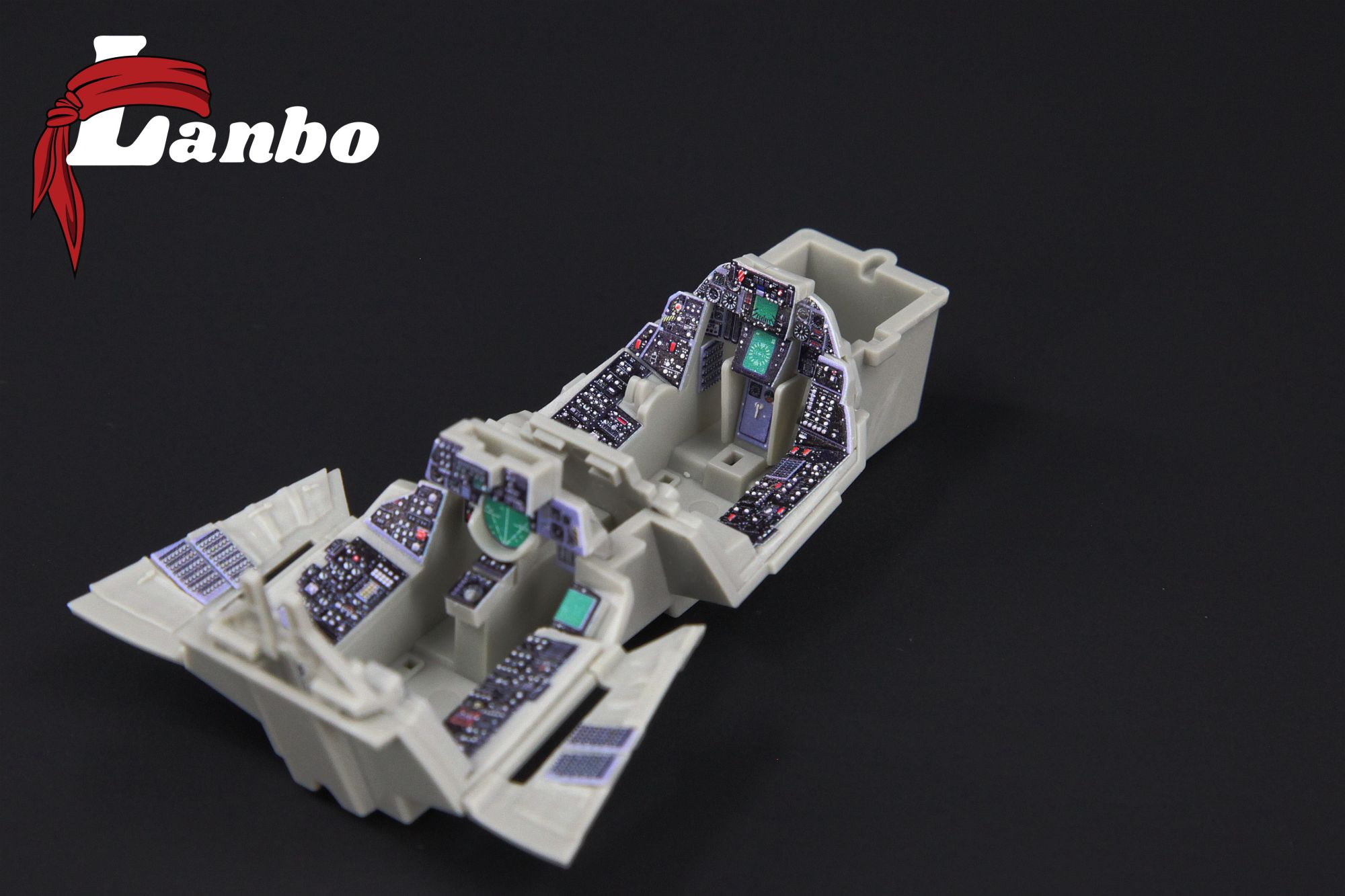 LANBO  1/48 F-14A用座舱立体贴纸 配TAMIYA 48103 现货 - 图1