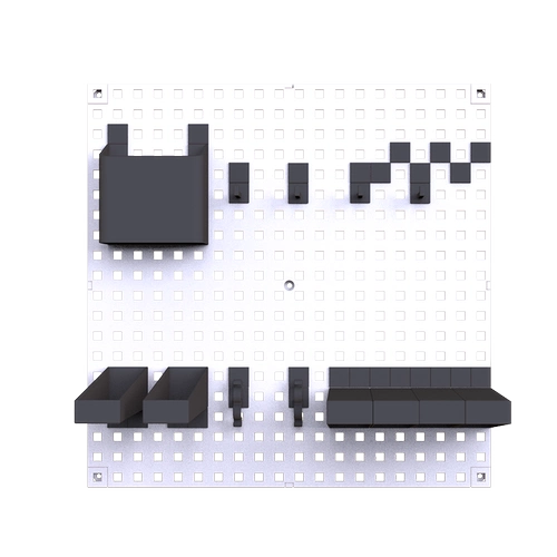 Пещерная панель Бесплатная настенная хранение и хранение разных предметов Органический рабочий стол с творческой декоративной рукой -приготовленной слепой коробкой