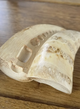 竹卦手工成品老竹卦羊角竹根圣杯一对竹根卦可选货支持订做