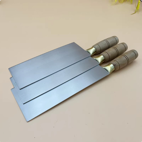香港陈枝记木柄小片刀手工切菜刀不锈钢切片刀大片刀厨师刀斩切刀 - 图2