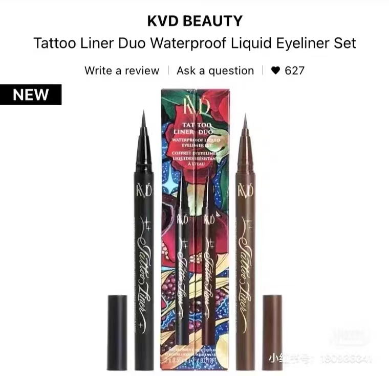 katvond眼线笔Kat Von D/KVD车祸眼线液体笔持久防水不会晕脱妆 - 图2