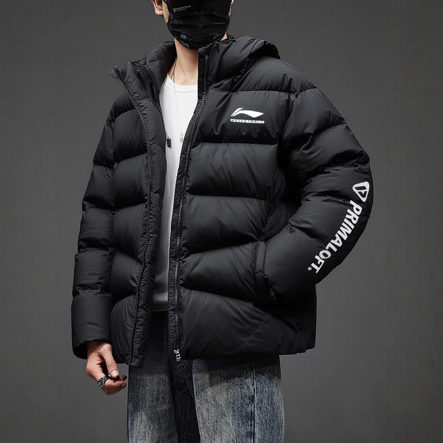 李宁CBA专业篮球系列宽松短款棉服男款2025冬季新款运动潮流外套,淘宝优惠券,粉丝福利购,淘宝优惠卷