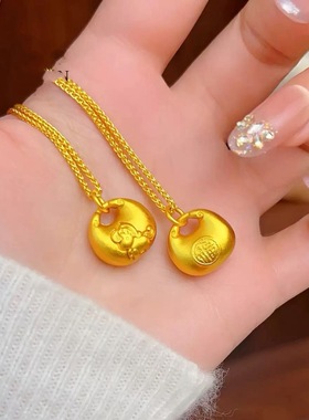 2026年百搭胖福袋新款项链女简约流行大气轻奢小众高级毛衣链条