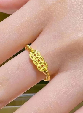 【今日大捡漏】开口可调节戒指新款猫咪戒指久女士