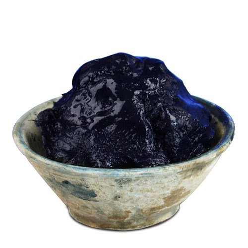 手工蜡染 扎染 草木染 蓝染天然植物靛蓝泥蓝靛染料diy材料包套装 - 图3