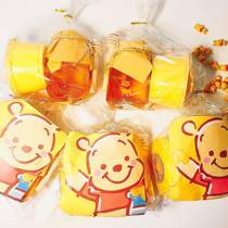 Small Bear Winnies honey pot Slime net red blistering rubber cover meal slime overdraft to decompress the finished product
