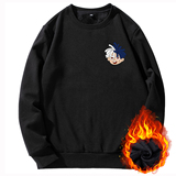 【布静观】新款圆领加绒纯色印花卫衣  券后19.9元包邮