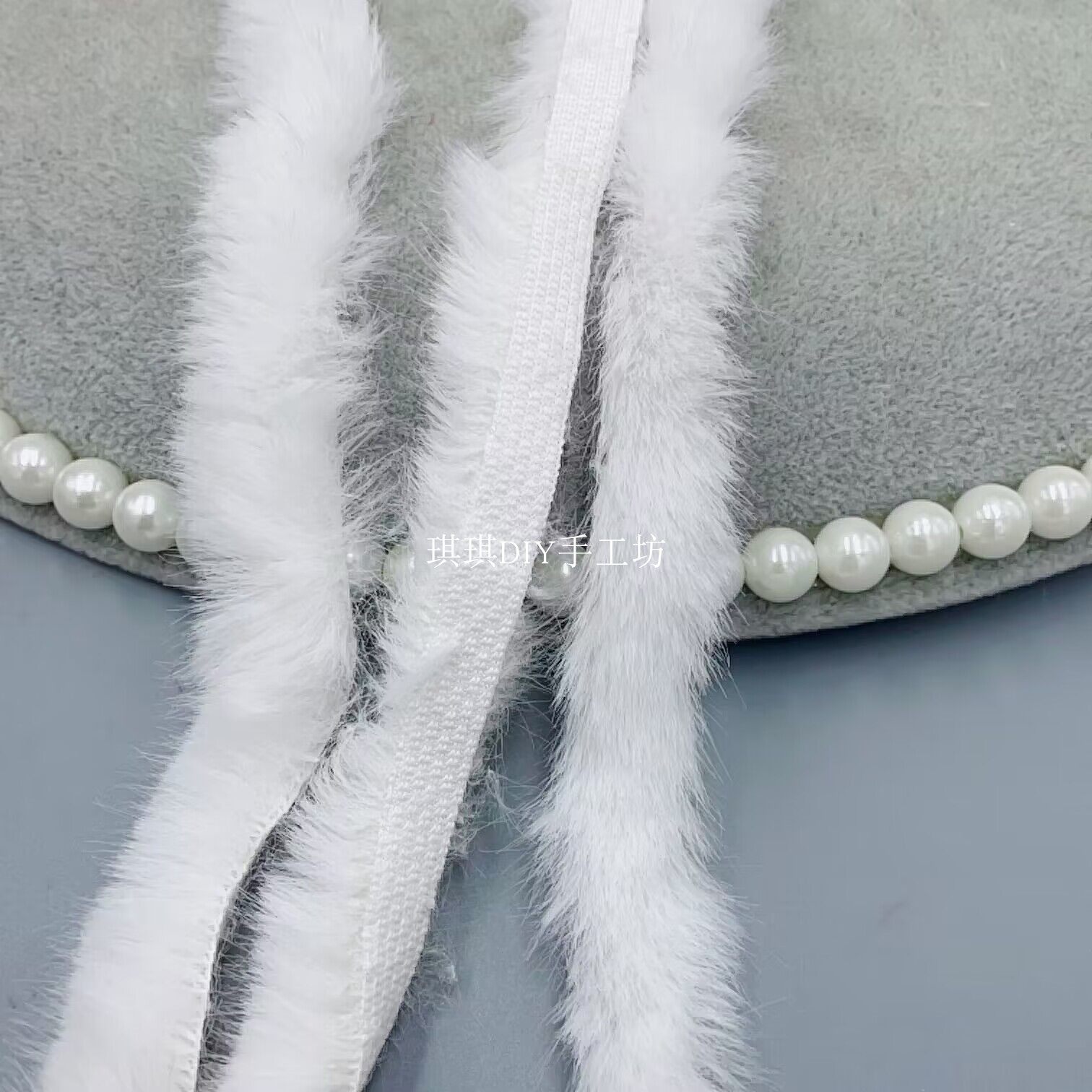 1cm仿水貂绒毛条diy手工自制毛绒发夹发圈抓夹头饰材料配件仿毛条,淘宝优惠券,粉丝福利购,淘宝优惠卷